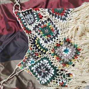 Bohemian Pull over with fringes